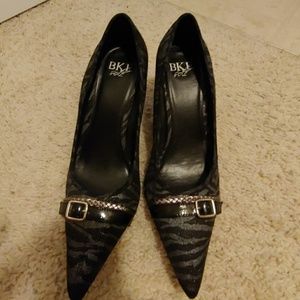 Bke animal print heels